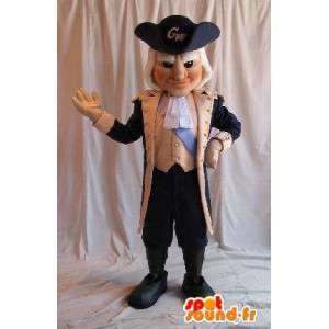 Mascot George Washington der erste Präsident der Vereinigten Staaten - MASFR002000 - Maskottchen berühmte Persönlichkeiten