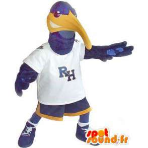 En representación de un deportivo de la mascota del pato, disfraz deporte - MASFR002007 - Mascota de los patos