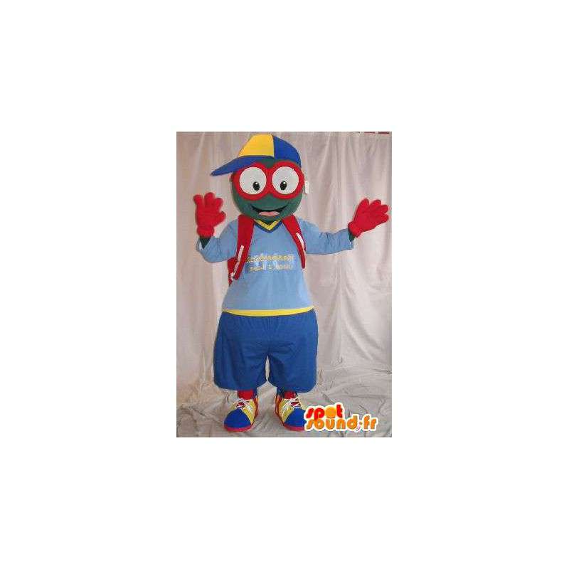 Allegro Mascot travestimento scolaro occhialuto - MASFR002015 - Umani mascotte