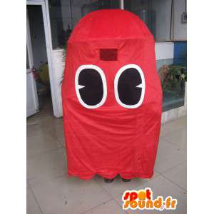 Mascotte Fantôme Pacman - Déguisement de jeu vidéo - Costume - MASFR00168 - Mascottes Personnages célèbres