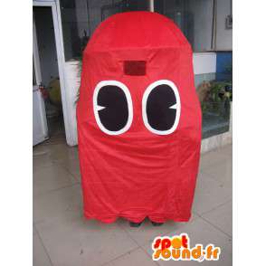 Mascotte Fantôme Pacman - Déguisement de jeu vidéo - Costume - MASFR00168 - Mascottes Personnages célèbres