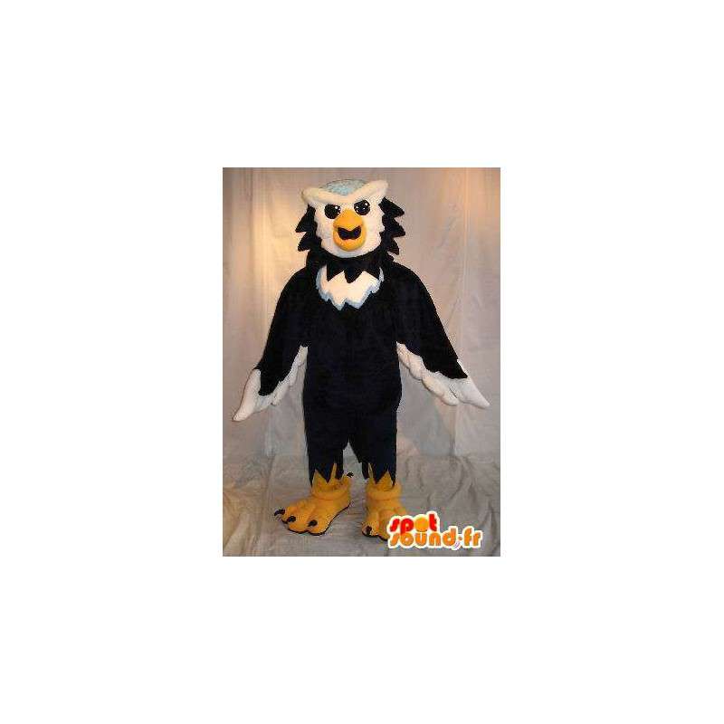 Mascotte de créature hybride, croisement d'aigle et de hibou - MASFR002032 - Mascotte d'oiseaux