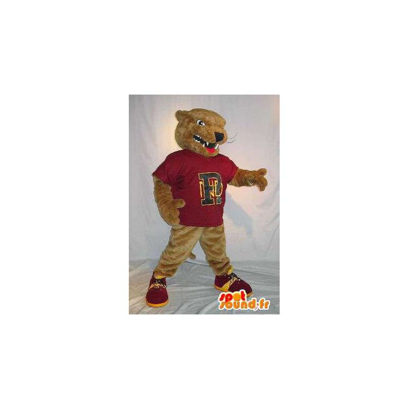 Mascot representerer en brun rotte, pattedyr forkledning - MASFR002035 - Maskoter Dyr