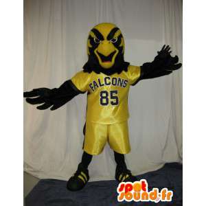 Mascote Falcon, disfarce futebol - MASFR002039 - aves mascote