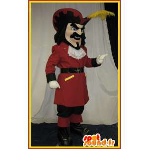 Mascote cavalheiro do século 17, traje histórico - MASFR002046 - Mascotes homem