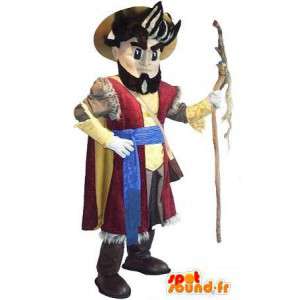Mascot representing a pilgrim costume pilgrim - MASFR002055 - Human mascots