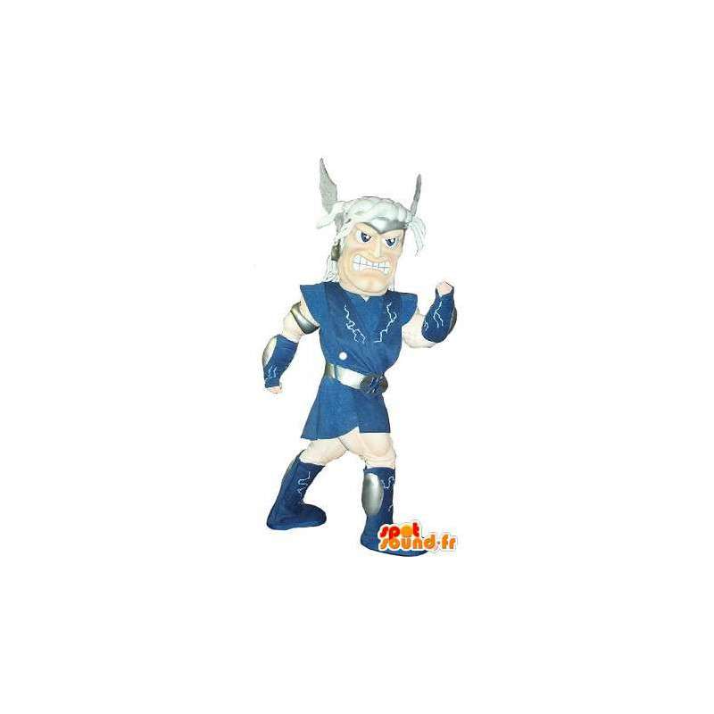 Mascot que representa a un guerrero galo, traje histórico - MASFR002056 - Mascotas de los caballeros