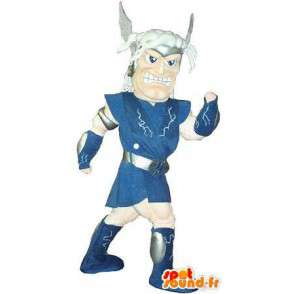 Mascot representando um guerreiro gaulês, traje histórico - MASFR002056 - cavaleiros mascotes