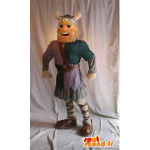 Mascote de um personagem gaulês, traje histórico - MASFR002067 - Mascottes Astérix et Obélix