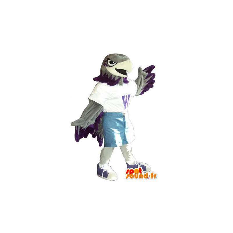 Eagle-Maskottchen die eine sportliche Sport Verkleidung - MASFR002068 - Maskottchen der Vögel