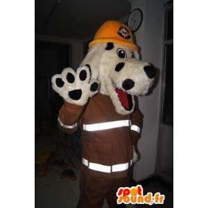 Dog Mascot, New York, brandweerman kostuum - MASFR001703 - Dog Mascottes