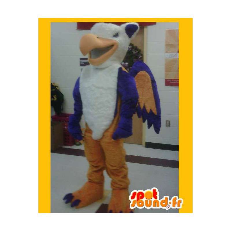 Mascot rappresenta una Firebird, costume fenice - MASFR002208 - Mascotte degli uccelli