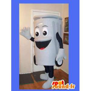 Mascot representerer en søppelbøtten, renslighet forkledning - MASFR002228 - Maskoter Hus