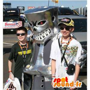 Mascota del monstruo mecánico traje Speedway - MASFR002241 - Mascotas de los monstruos