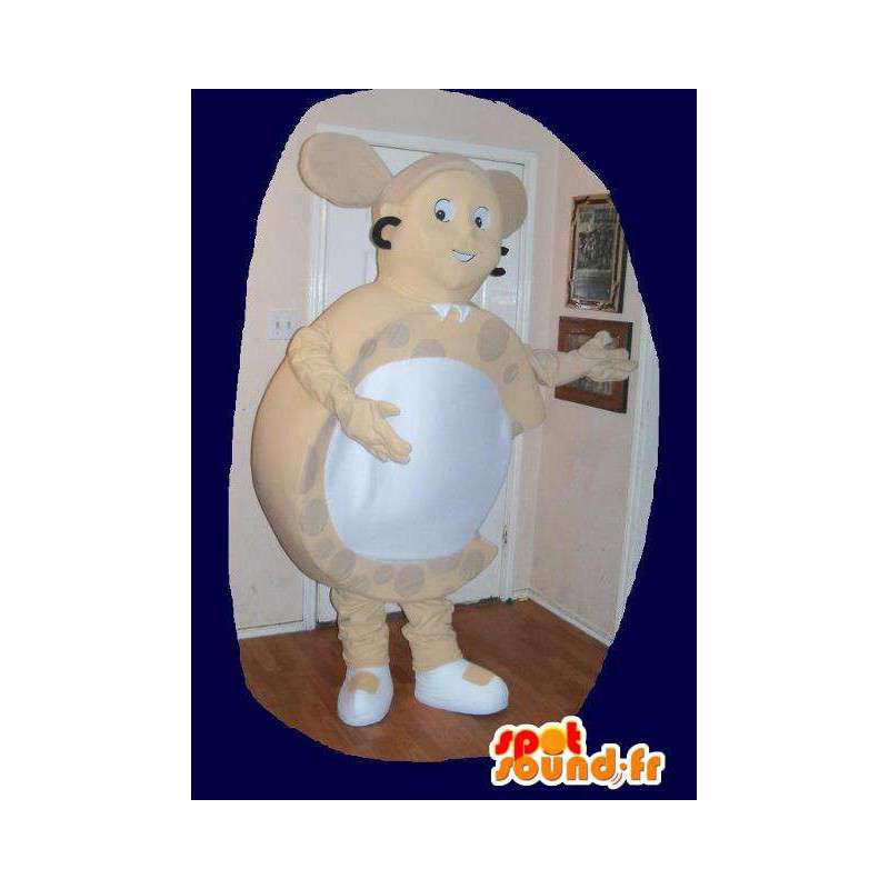 Costume vormige oorbel sieraden mascotte - MASFR002246 - Mascottes en geiten Geiten