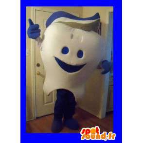 Mascot tooth capped toothpaste, dental disguise - MASFR002258 - Mascots fairy