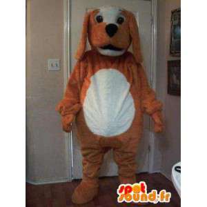 Mascot die einen ausgestopften Hund Hundekostüm - MASFR002271 - Hund-Maskottchen