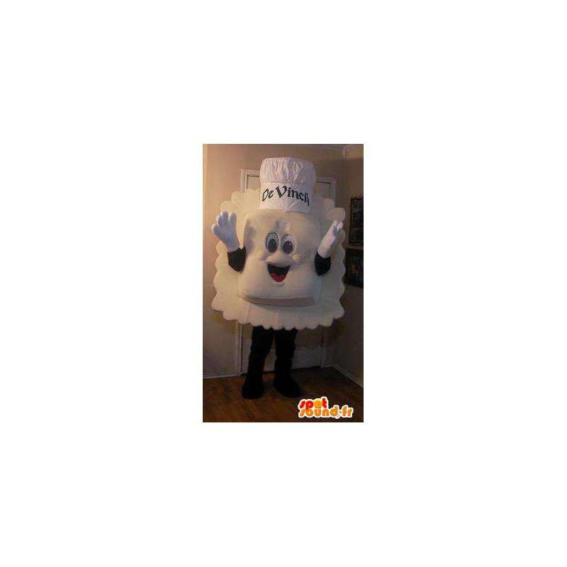 Mascot die ein Koch-förmigen Ravioli - MASFR002273 - Menschliche Maskottchen