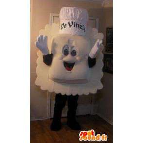 Mascot representing a cook-shaped ravioli - MASFR002273 - Human mascots