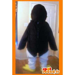 Rappresentando un gelato pinguino mascotte costume mare - MASFR002276 - Mascotte pinguino