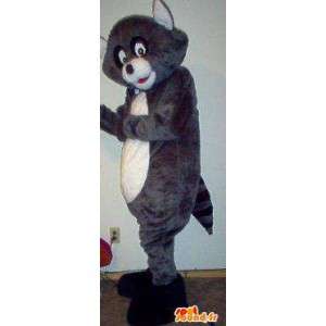 En representación de un pequeño traje de la mascota del lobo del Cub - MASFR002279 - Mascotas lobo