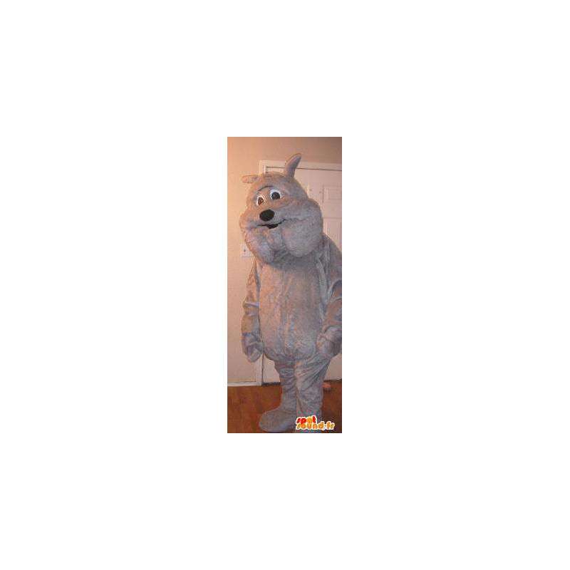 Representing a mascot bulldog, dog costume - MASFR002284 - Dog mascots