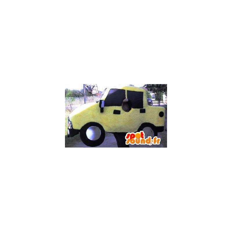 Mascot representerer en pickup lastebil forkledning - MASFR002299 - Maskoter gjenstander