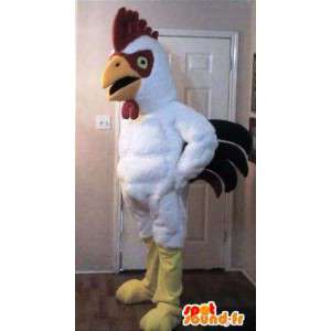 En representación de un gallo orgulloso traje de la mascota del pollo - MASFR002318 - Mascota de gallinas pollo gallo