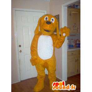 Mascot representerer en bamse, hund drakt - MASFR002323 - Dog Maskoter