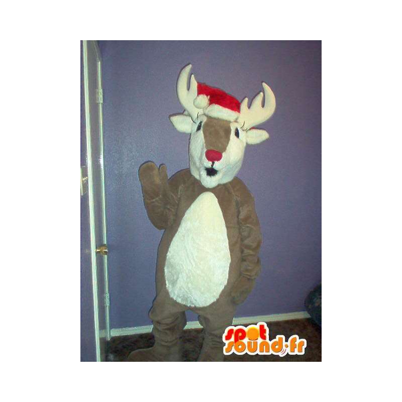 Mascot que representa un reno, caribú disfraz - MASFR002324 - Animales del bosque