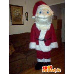 Babbo Natale mascotte stagione costume natalizio. - MASFR002327 - Mascotte di Natale