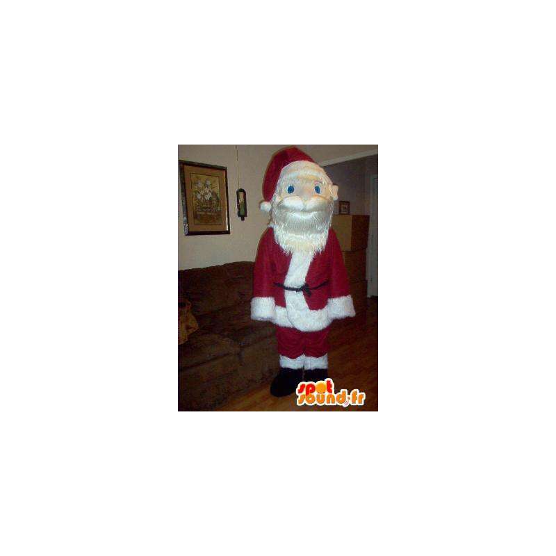 Mascotte de père Noel, déguisement fêtes de fin d'année. - MASFR002327 - Mascottes Noël