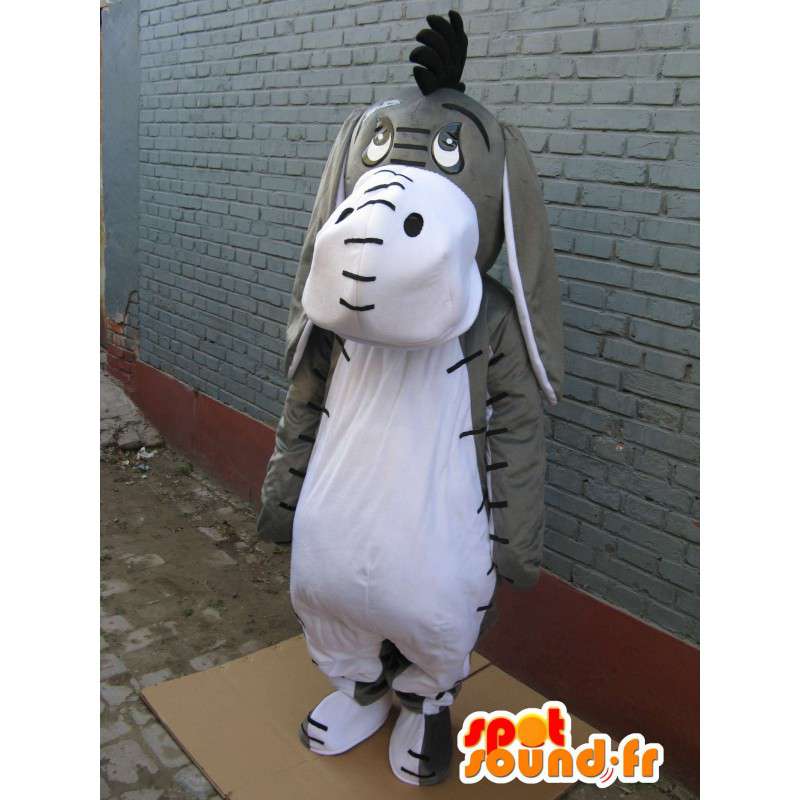 Mascotte Shrek - L'âne - Donkey - Costume et déguisement - MASFR00203 - Mascottes Shrek