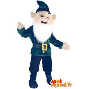 Mascot elf / dwarf green -...