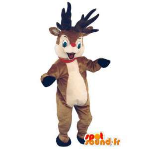 Mascot reindeer Santa Claus...