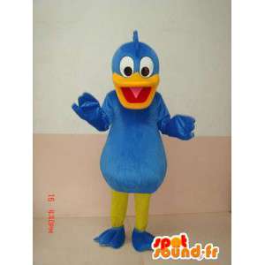 Blue Duck maskot - Donald Duck i forklædning - Kostume -