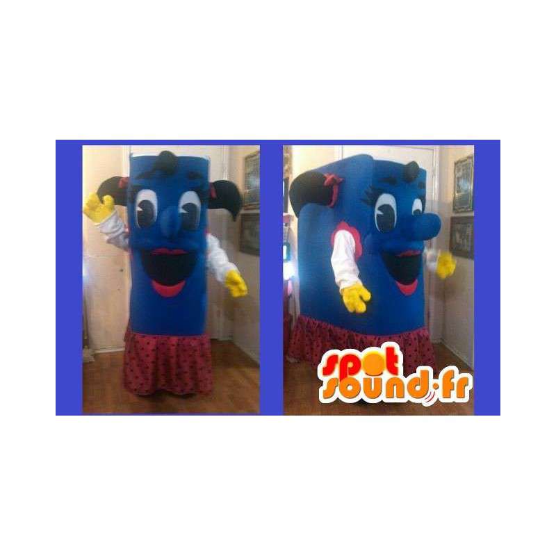 Blue Girl Book Costume - Bogkostume - Maskotter til drenge og piger - MASFR002589 - SpotSound.fr