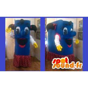 Blue Girl Book Costume - Bogkostume - Maskotter til drenge og piger - MASFR002589 - SpotSound.fr
