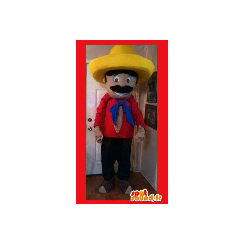 Farverig mexicansk maskot - mexicansk plys kostume - Spotsound