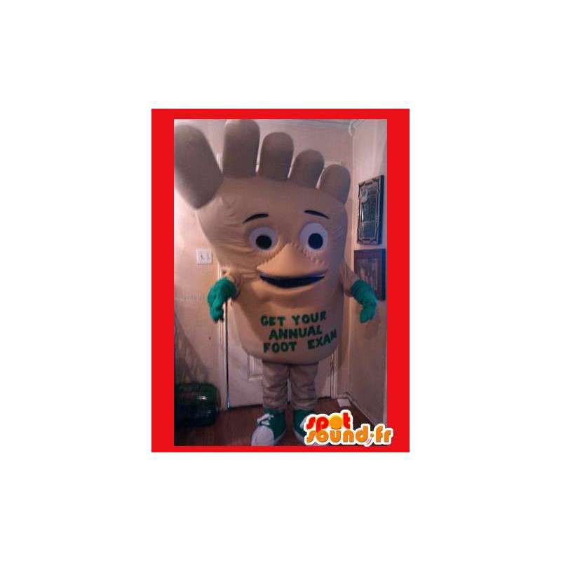Mascot shaped foot - foot fun Costume Plush - MASFR002600 - Mascots unclassified