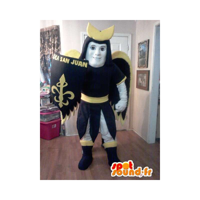 Mascotte São cavaleiro - cavaleiro traje santo - MASFR002608 - cavaleiros mascotes