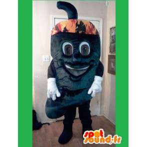 Chili-muotoinen maskotti - pippuria puku - MASFR002610 - vihannes Mascot