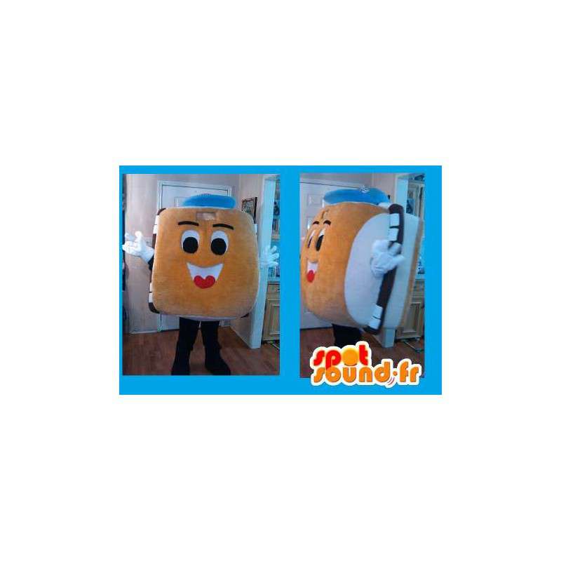 Hamburger Mascot - panino Costume - MASFR002611 - Mascotte di fast food