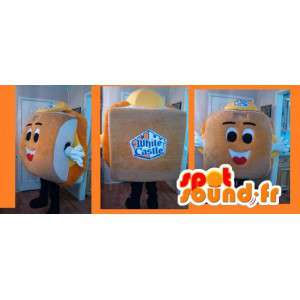 Hamburger maskot - Sandwich kostume - Spotsound maskot