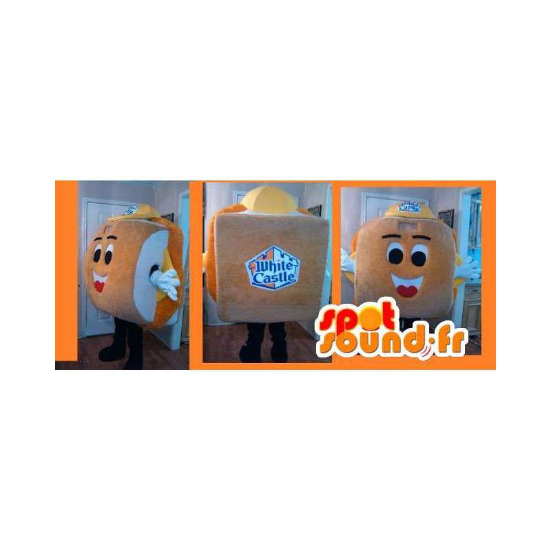 Hamburger Mascot - panino Costume - MASFR002612 - Mascotte di fast food