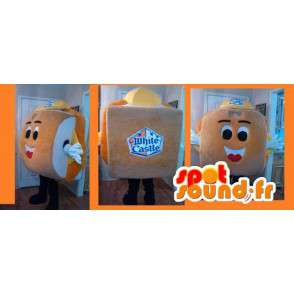 Hamburger Mascot - panino Costume - MASFR002612 - Mascotte di fast food