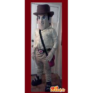 Mascot manier explorer Indiana Jones - Costume explorer - MASFR002623 - Celebrities Mascottes