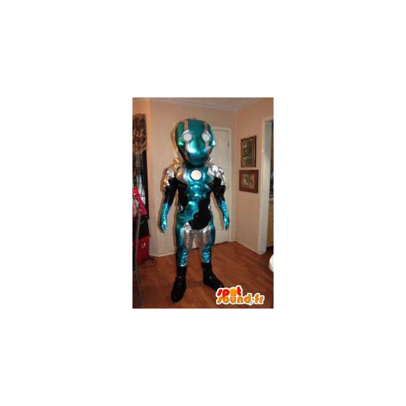 Alien maskot - Rumvæsen kostume - Spotsound maskot