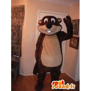 Beaver Mascot personalizable - Disfraz de castor - MASFR002682 - Mascotas castores