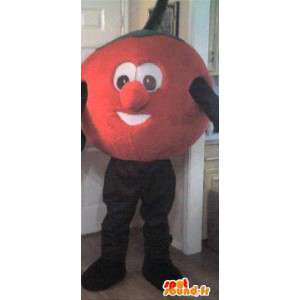 Mascotte en forme de grosse tomate rouge - Déguisement de tomate - MASFR002733 - Mascotte de fruits